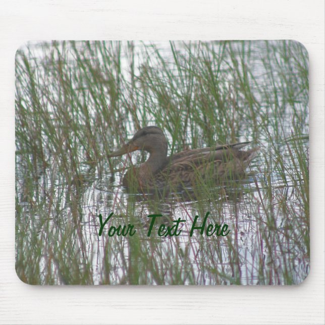 Mousepad Natureza do Pato Castanho (Frente)