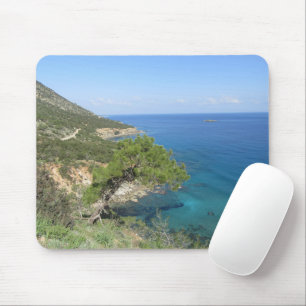 Mousepad Natureza Fotografia Mediterrâneo Montanha e Mar