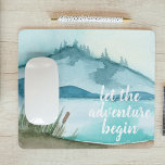 Mousepad Natureza Moderna Da Aquarela O Vamos Da Aventura C<br><div class="desc">Natureza Moderna Da Aquarela O Vamos Da Aventura Começa</div>