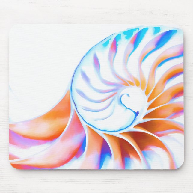 Mousepad Nautilus Colorido (Frente)