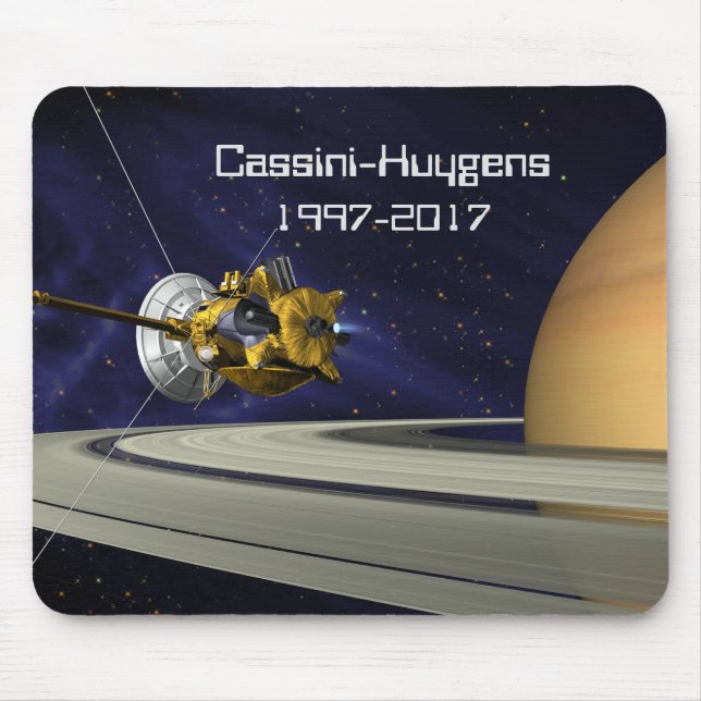 Mousepad nave espacial Cassini Huygens Saturn (Frente)