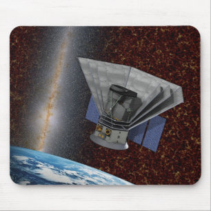 Mousepad Nave espacial do caçador da galáxia de SPHEREx
