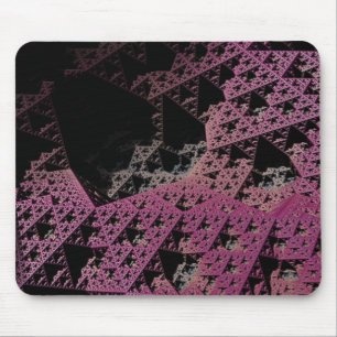 Mousepad nave espacial Fractal 3D Sci Fi Purple MP06