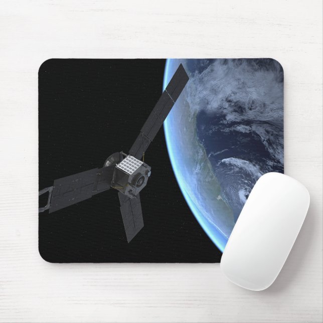 Mousepad Nave Espacial Juno Durante O Voo Da Terra (Com mouse)