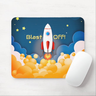 Mousepad Nave Espacial Personalizada