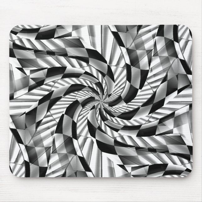 Mousepad Navegação de Prata... (Frente)