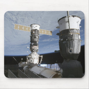 Mousepad Naves espaciais do russo Soyuz e do progresso
