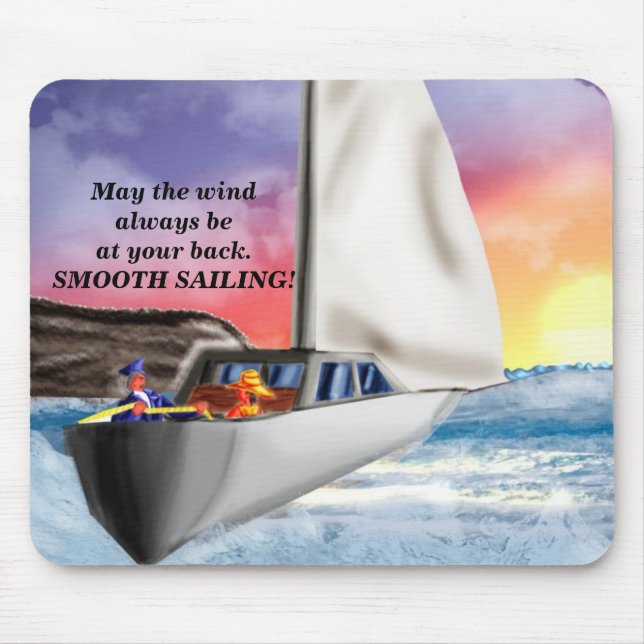Mousepad Navigação lisa!. (Frente)