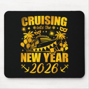 Mousepad Navio de Cruzeiro de Férias em Família 2026 Festa