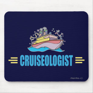 Mousepad Navio de cruzeiro engraçado