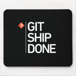 Mousepad Navio de Git feito