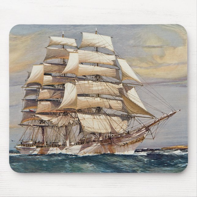 Mousepad Navio de navegação Thomas Stephens (Frente)