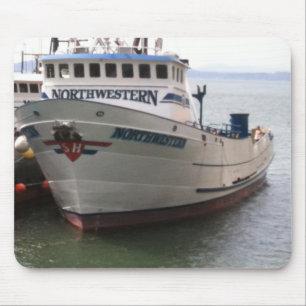 Mousepad Navio de pesca de caranguejo da Northwestern