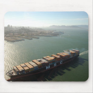 Mousepad Navio de recipiente de San Francisco