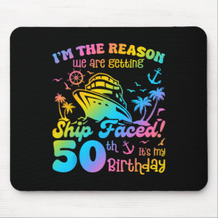 Mousepad Navio Enfrentou É Meu 50º Aniversário Cruzeiro Nav