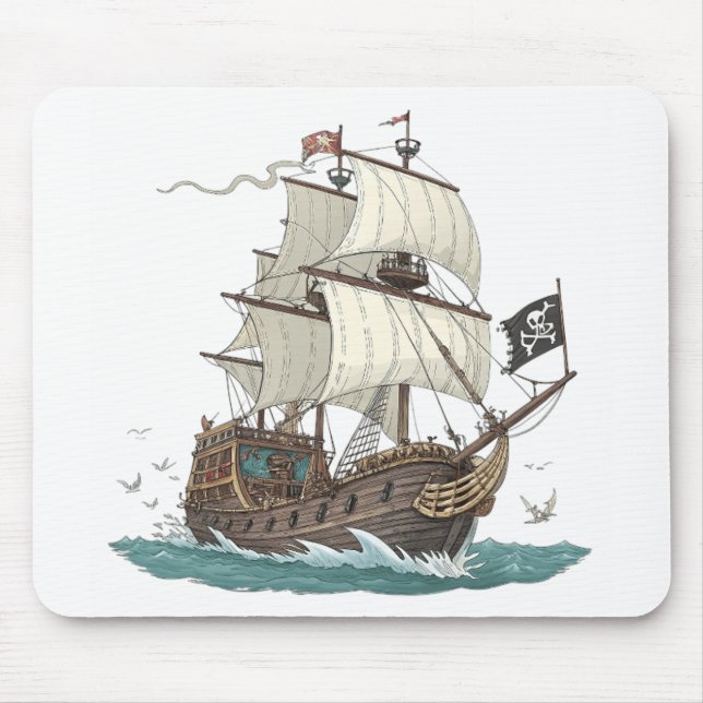 Mousepad Navio Pirata (Frente)