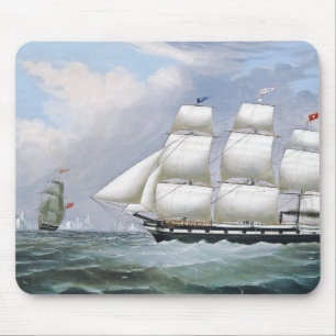 Mousepad Navios de caça à baleia alemães Diana & Anne 1800