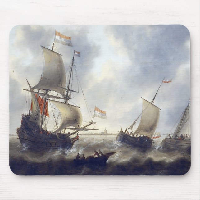 Mousepad Navios no mar dos anos 60 (Frente)