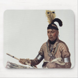 Mousepad Naw-Kaw ou "madeira", um chefe do Winnebago