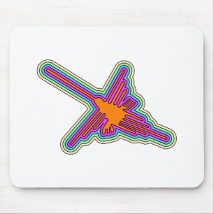 Mousepad Nazca Hummingbird Peru Drawing