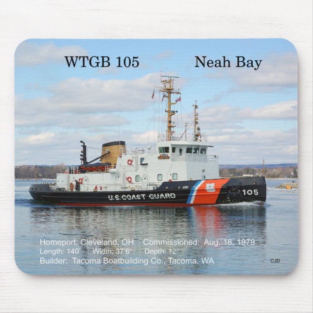 Mousepad Neah Bay 105 WTGB (Frente)