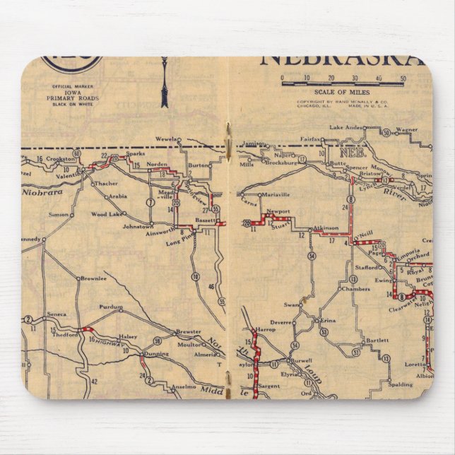 Mousepad Nebraska 2 (Frente)