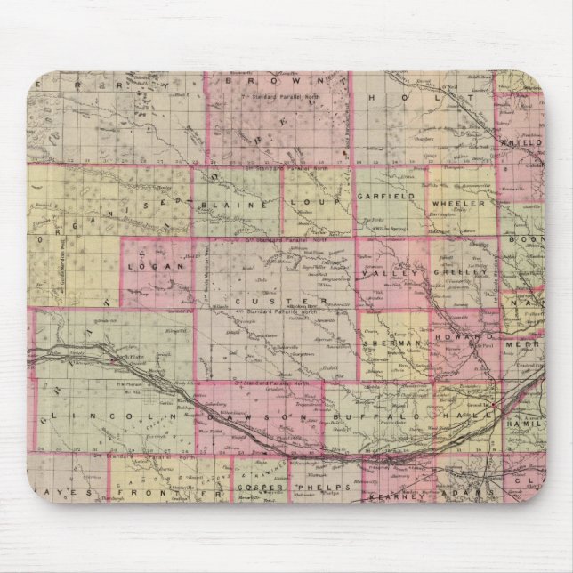 Mousepad Nebraska 3 (Frente)
