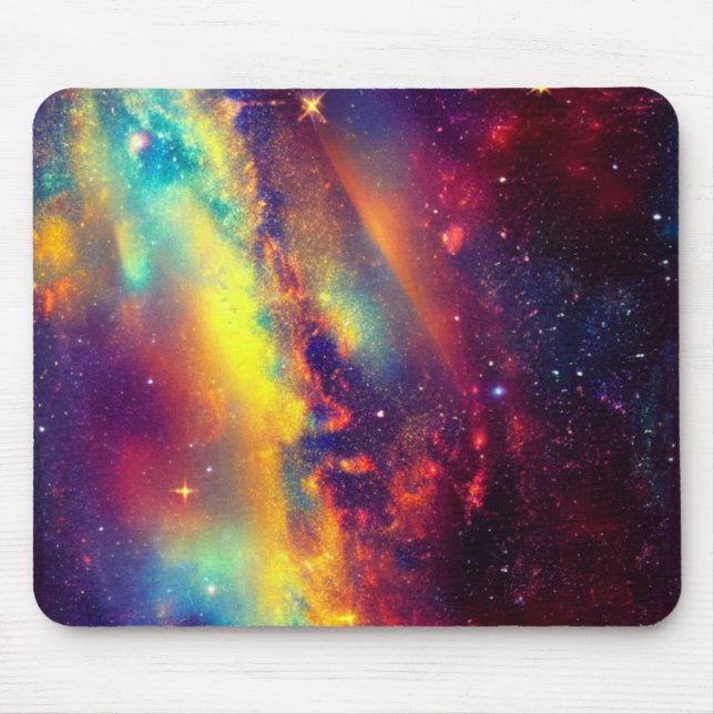 Mousepad Nebula Vibrante (Frente)