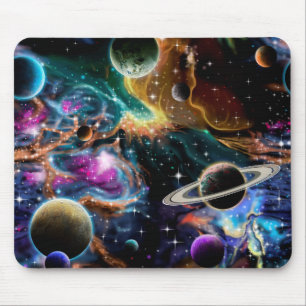 Mousepad Nebulosa das estrelas dos planetas