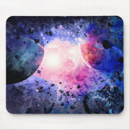 Mousepad nebulosa de cor da água