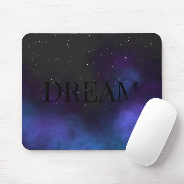 Mousepad Nebulosa do Espaço do Sonho (Com mouse)