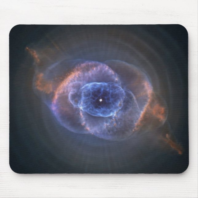 Mousepad Nebulosa do olho do gato (Frente)