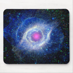 Mousepad Nebulosa Hélice Olho de Deus Foto Espacial Ultravi
