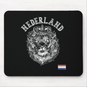 Mousepad Nederland Reto Países Baixos Leão Holanda Homens H