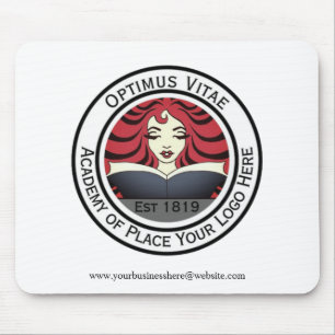 Mousepad Negócio do logotipo da empresa