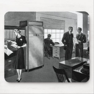 Mousepad Negócio do vintage, escritório executivo dos