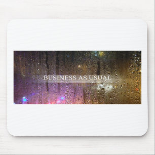 Mousepad negócios como sempre