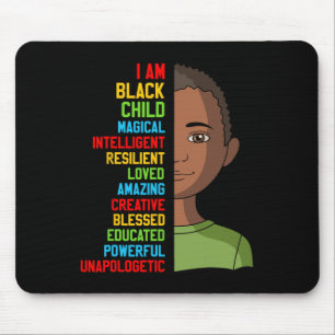 Mousepad Negra História S Crianças Im Criança Negra Menino
