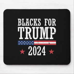 Mousepad Negros Para Trump 2024 Republica Presidencial
