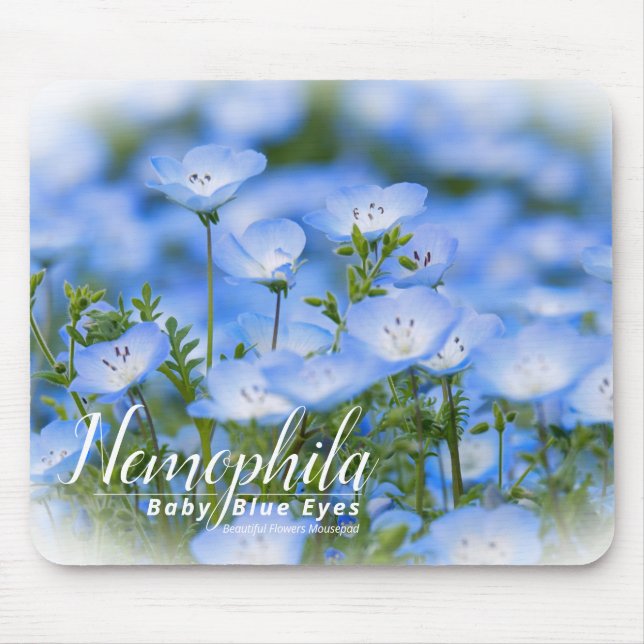 Mousepad NEMOPHILA（Baby Blue Eyes） (Frente)