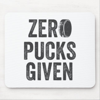 Mousepad Nenhum Disco Dado Sarcástico Adulto Hockey Masculi