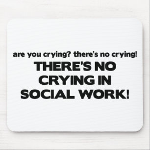Mousepad Nenhum grito no trabalho social