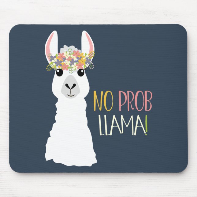 Mousepad Nenhum lama de Prob (Frente)