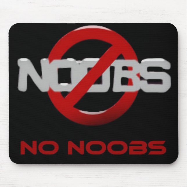 Mousepad Nenhum Noobs! (Frente)