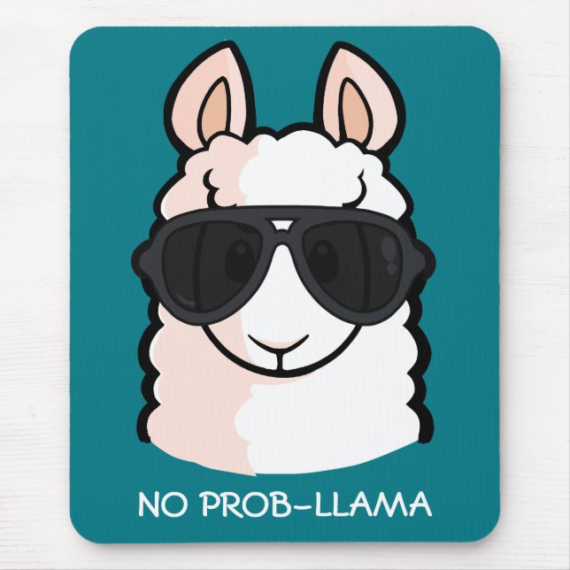 Mousepad Nenhum Prob-Lama (Frente)