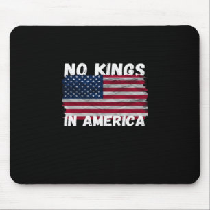 Mousepad Nenhum Rei Na América Bandeira dos EUA Clássico da