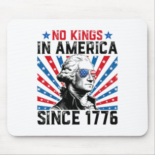 Mousepad Nenhum Rei na América desde 1776 Bandeira dos EUA