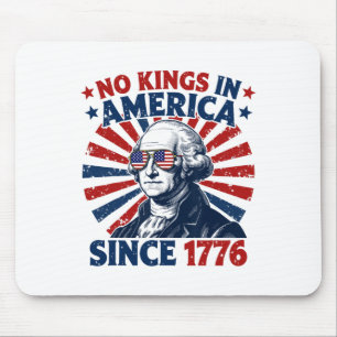 Mousepad Nenhum Rei na América desde 1776 Bandeira EUA Dist