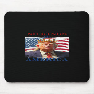 Mousepad Nenhum Rei na América Design Criativo Anti-Trump