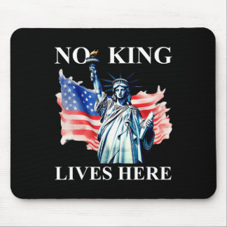 Mousepad Nenhum Rei Vive Aqui Nenhum Reino Na Liberdade Ame